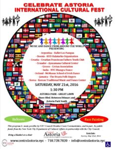 International Cultural Festival Flyer